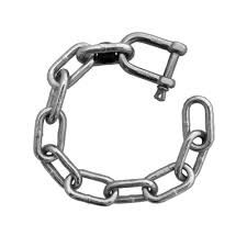 SAFETY CHAIN 400 S/S SHACKLE/INSERT