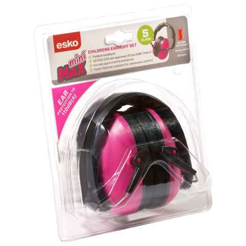 ESKO MINIMAX KID'S EARMUFF CLASS 5 - PINK