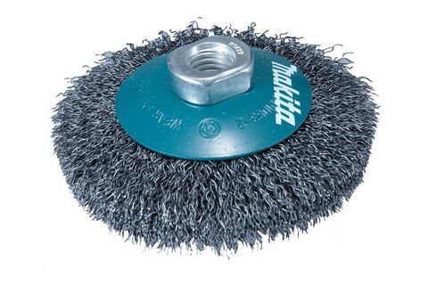 MAKITA BEVEL BRUSH CRIMP 115MM M14