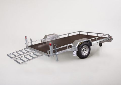 ELITE 10X6 ATV SINGLE AXLE BRAKED TRAILER