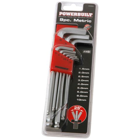9PCE METRIC KEY SET