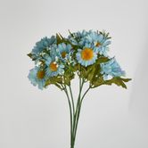 32cm Light Blue Daisy Bush