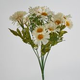 32cm White Daisy Bush