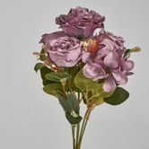 Mauve Rose Hydrangea Bouquet