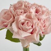 Peach Rose Bouquet x 8 5 Large 3 Small