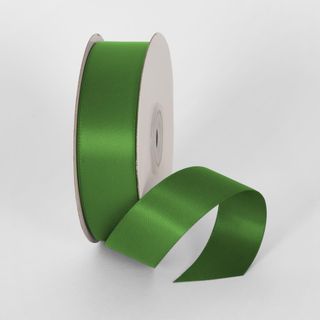 Islamic Green 25mm Double Sided Satin Ribbon 25 Yards - P580