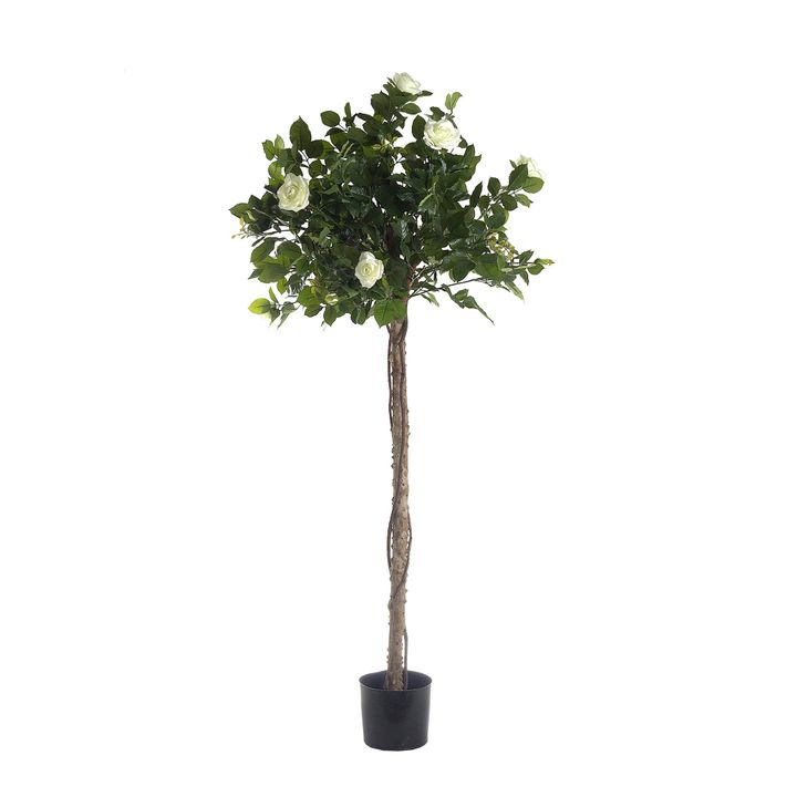 Rose Topiary Light White 1.4m