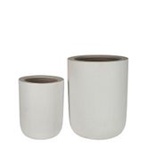 An Phu Planter Set of 2 Cream