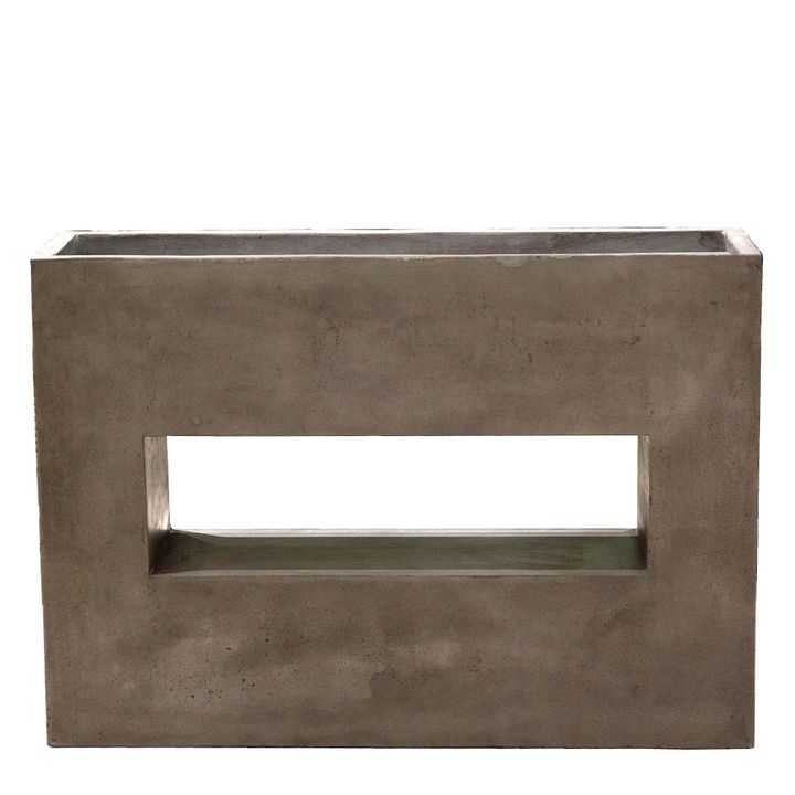 Concrete Stand Planter Wide