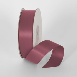 Thulian Pink 25mm Double Sided Satin Ribbon 25 Yards - P163