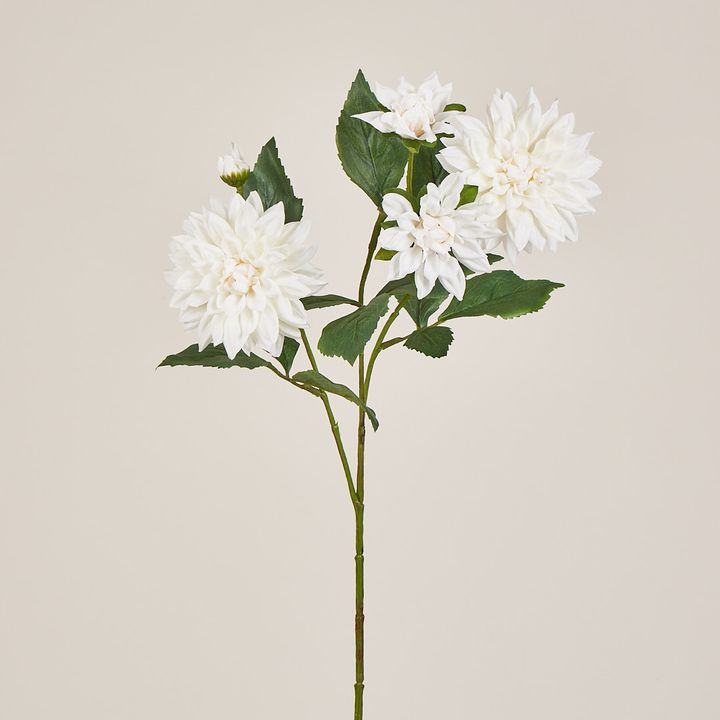 Dahlia Spray 70CM White