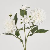 Dahlia Spray 70CM White