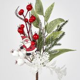 Red Berry Christmas Pick 35cm