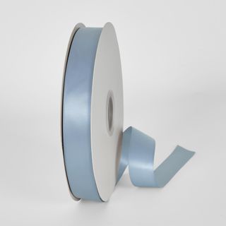 Blue Mist Double Sided Satin Ribbon 25mm 100yards - P311