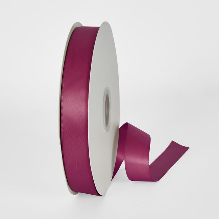 Beauty Double Sided Satin Ribbon 25mm 100yards - P266