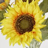 Yellow Sunflower Bush with 5 Flowers