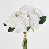 Frilly White  Peony Bouquet