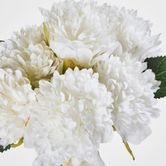 Frilly White  Peony Bouquet