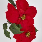 Poinsettia Garland 6ft