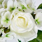 White Rose & White Hydrangea Bouquet