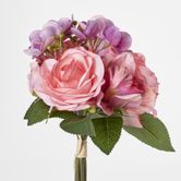 Pink Rose Hydrangea and Cymbidium Orchid bouquet