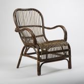 Seville Rattan Armchair Antique -Outdoor Undercover