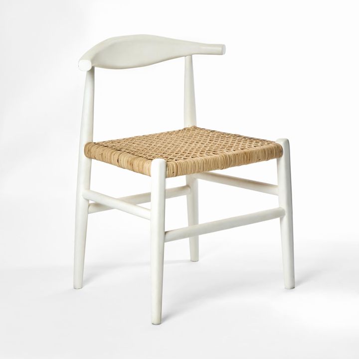 Sorren Chair White / Natural