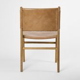 Marvin Dining Chair Toffee Leather at the BACK