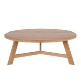 Freya Round Reclaimed Elm Coffee Table 100Cm