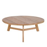 Freya Round Reclaimed Elm Coffee Table 100Cm