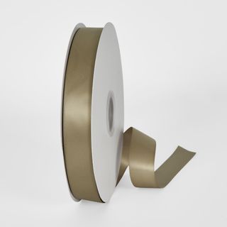 Latte 91.4m - 25mm Double Sided Satin Ribbon P832