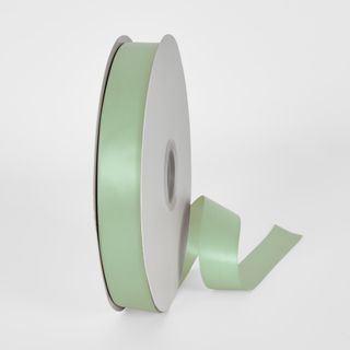 Pastel Green 91.4m - 25mm Double Sided Satin Ribbon P513