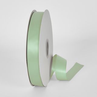 Pastel Green 91.4m - 25mm Double Sided Satin Ribbon P513