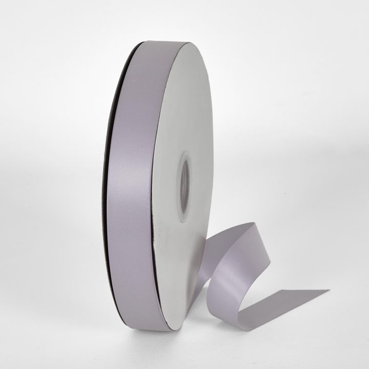 Lilac Mist 91.4m - 25mm Double Sided Satin Ribbon P410