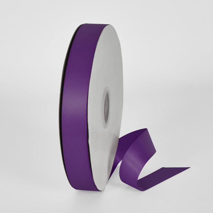 Ultra Violet Double Sided Satin Ribbon 25mm 100yards - P467