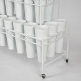 Rectangular 21 Bucket Flower Stand