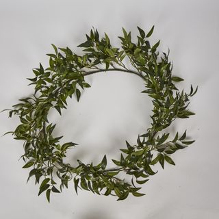 182cm Green Ruscus Leaf Garland