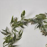 180cm Green Seeded Eucalyptus Garland