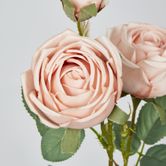 Light Baby Pink Real Touch Rose Spray