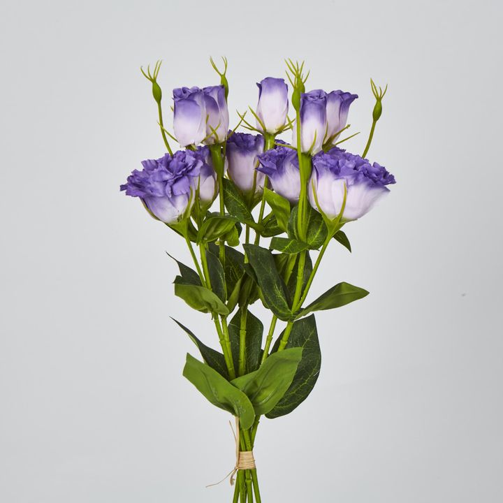 Purple Lisianthus bundle by 5 Flower and Bud