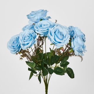 Blue Rose Bouquet x 9