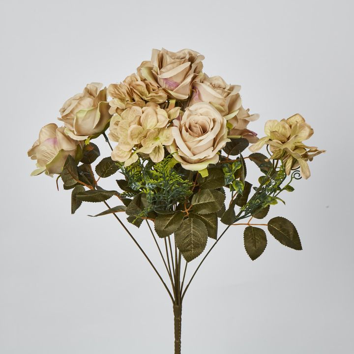 Light Brown Rose Bouquet x 9