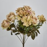 Light Brown Rose Bouquet x 9