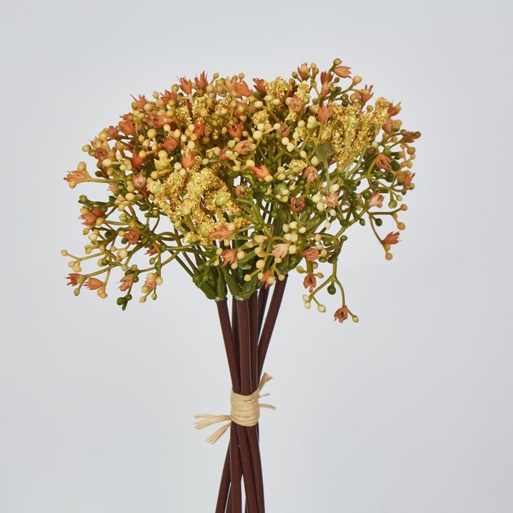 Orange Yellow Gyp Bush Bouquet