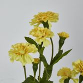 Yellow Marigold Spray 6 flowers 3 buds