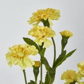 Yellow Marigold Spray 6 flowers 3 buds