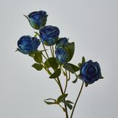 Blue RoseBud Spray x 7