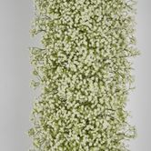 White Gyp Baby Breath Floral Runner