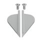 SLALOM FIN FOIL (SILVER)