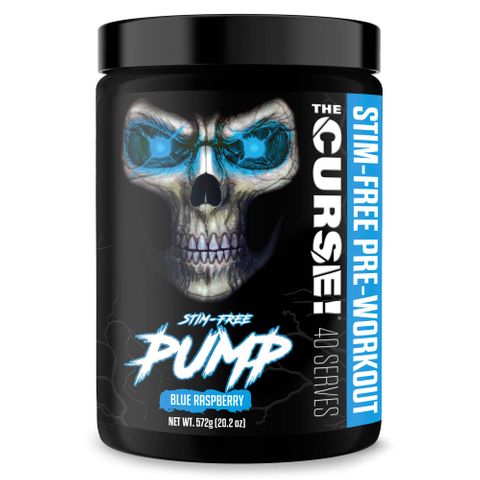 THE CURSE! Stim-Free Pump [40 SERV] [Blue Raspberry]